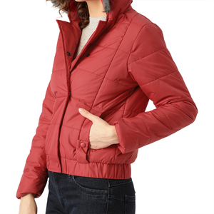 2027 Custom Made Ladies Puffer Jacket Premium Quality Winter <b>Coat</b> Warm Quilted Bubble New Fashion <b>Fur</b> Hood Strret Style OEM - Product Image 1