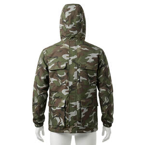 Veste de chasse tactique professionnelle pour hommes, camouflage numérique, veste d'extérieur à capuche, poches, veste softshell thermique - Product Image 2