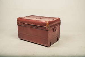Copper Metal Trunk <b>Box</b> Vintage Style Storage Chest Perfect For Clothes Accessory Storage And <b>Memory</b> Item Storage From India - Product Image 4