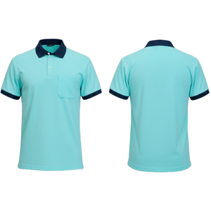 เสื้อเชิ้ตลำลองผู้ชาย FMF ดูแลรักษาง่าย แขนสั้น ผ้าถักกันยับ สวมใส่สบาย ทรงปกติ - Product Image 1