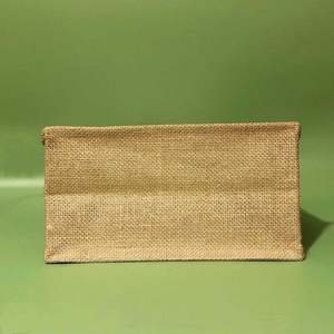 Large Capacity Jute Logo Shopping <b>Bag</b> Custom Printed for Grocery and Retail - Product Image 3