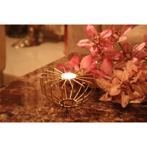 Candelabro Decorativo de Hierro Premium Hecho a Mano, Adorno Interior para Decoración de Mesa del Hogar y Eventos - Product Image 6