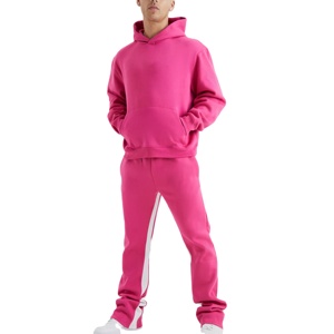 Professional Manufacture <b>Waterproof</b> Windbreaker <b>Tracksuit</b> Custom Logo Printed Solid Hooded Polyester/Nylon Breathable Casual - Product Image 4