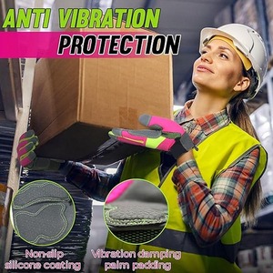 Guantes de Seguridad de Cuero Vacuno de Primera Calidad, Impermeables, con Protección UV, Unisex, para Uso en Exteriores, Alta Calidad, Bajo Precio - Product Image 4
