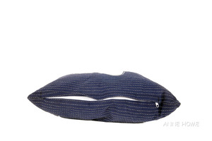 Anne Home - <b>Blue</b> Pillow White Star Set of 2 Decorative <b>Throw</b> Pillows for Sofa Home Decor 41.91Lx41.91Wx12.7H cm - Product Image 3