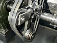 Polisseuse externe automatique stable pour le prétraitement des surfaces de poêles en fonte