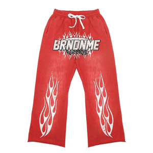 Service OEM, ensemble de jogging personnalisé en deux pièces, survêtement avec logo imprimé sur mesure, pantalon baggy, vêtements de sport, fabrication de survêtements pour hommes - Product Image 6