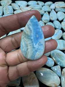 Piedra de Calcita Caribeña en Forma de Palma, Decorativa, para Joyería y Otras Manualidades, Venta Caliente - Product Image 3