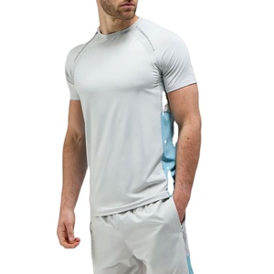 Diseño de Panel Personalizado, Spandex/Algodón, Manga Corta, Elástico, Cuello Redondo, Deportivo, Transpirable, Ecológico, Ropa Deportiva para Gimnasio, Venta al Por Mayor - Product Image 6