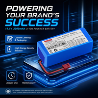 Batterie LiPo haute densité 3S 803273 11,1 V 2000 mAh rechargeable au lithium polymère pour drone RC et talkie-walkie – Prix usine