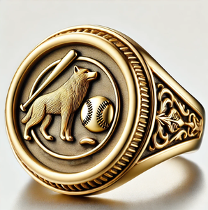 Anillo de Campeonato Chapado en Rodio, Plata de Ley, Circonita Cúbica AAAAA, Engaste Personalizable, Certificado por Terceros - Product Image 2