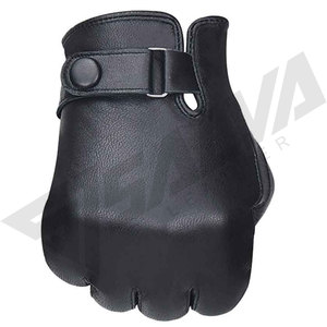 New Customized Winter Leather Touchscreen Casual Outdoor <b>Gloves</b> with <b>Wool</b> Lining-OEM High Quality Pure Leather - Product Image 4