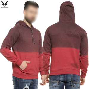 Sweat à capuche pour homme, couleur contrastée personnalisée, produit très vendu, nouvelle arrivée, qualité supérieure, vêtement décontracté uni - Product Image 4