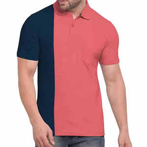 เสื้อโปโลผู้ชายแบบลำลองรุ่นใหม่มาแรง ขายดี ดีไซน์ใหม่ รับทำโลโก้ สีพื้น ระบายอากาศได้ดี เสื้อโปโลผู้ชายแบบลำลอง - Product Image 2