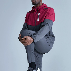 Conjunto Deportivo de 2 Piezas para Hombre, Chaqueta Cortavientos Ligera, Estampada, de Calidad Premium, para Otoño, con Logotipo Personalizado - Product Image 6