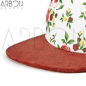 Casquettes à 5 panneaux à sangle arrière, imprimé floral, entièrement personnalisables, service OEM ODM, pour hommes et femmes, idéales pour l'été – Nouveauté très demandée - Product Image 6