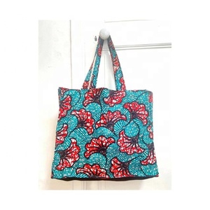 Large Capacity <b>Red</b> Folding Tote Bag 100% Cotton GOTS Approved Portable Reusable Rope Fashionable Embroidered <b>Handbags</b> Shopping - Product Image 5