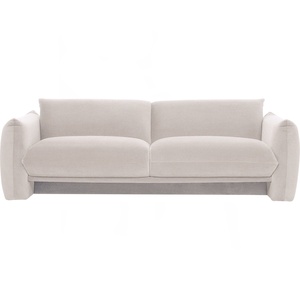 Sofá de Tela de Lujo, Moderno, de 3 Plazas, para Sala de Estar, Apto para Mascotas, Minimalista, Tapizado, para Hotel - Product Image 2
