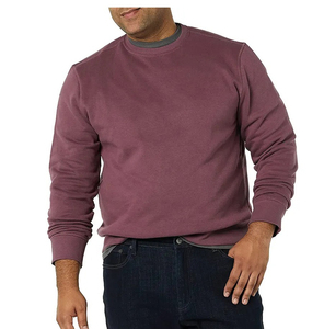 เสื้อสเวตเชิ้ตคอกลม Harry Johnson Production สีพลัมล้วน ผ้าฝ้ายผสม ถักทอ แขนยาว ระบายอากาศได้ดี สวมใส่สบายในฤดูใบไม้ร่วง ทรงปกติ - Product Image 5