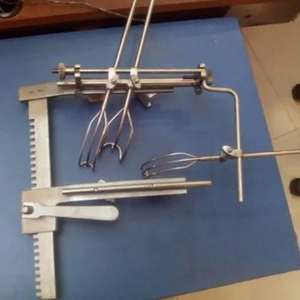 Ensemble complet Cooley Cosgrove pour interventions cardiovasculaires, rétracteur cardiaque manuel pour valve mitrale, acier inoxydable, instrument chirurgical - Product Image 1