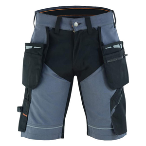 Ripstop Workwear Utility Shorts Men Multi Pocket Holster <b>Tool</b> Shorts Reflective Construction <b>Carpenter</b> Shorts OEM - Product Image 1
