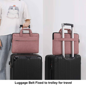 Sac pour ordinateur portable léger en Oxford, imperméable et personnalisable avec logo, sac de transport pour ordinateur portable, sacs à bandoulière - Product Image 4