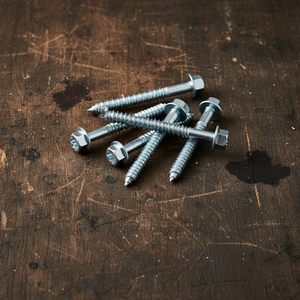 Premium PDC Vietnam Hardware Manufacturer Metric Inch Class 4 Coarse Wood Thread Hardened Carbon Steel <b>Galvanized</b> Hex <b>Screws</b> - Product Image 4