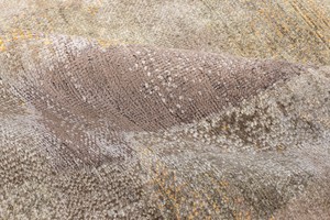 Tapis en boucle de laine et soie de haute qualité, tapis de style persan fait à la main, produit d'ameublement écologique pour la maison - Product Image 2