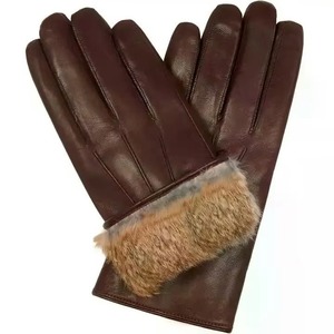 Hot Sale Cheap Fashion Men Touch Screen Winter Genuine Leather <b>Gloves</b> Cowhide Sheep Skin <b>Warm</b> Lined Hand Made Leather <b>Gloves</b> - Product Image 1