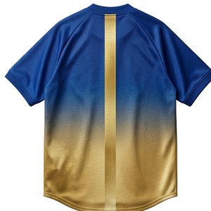 เสื้อเบสบอลแบบซับลิเมชั่นขายส่ง ออกแบบตามสั่ง เนื้อผ้านุ่ม ระบายอากาศได้ดี แห้งเร็ว ชุดยูนิฟอร์มทีมมืออาชีพ - Product Image 3