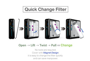 Tankless 3 Stage Under Sink 800GPD Direct Flow Reverse Osmosis <b>Water</b> Filter System for Household Use - Product Image 6