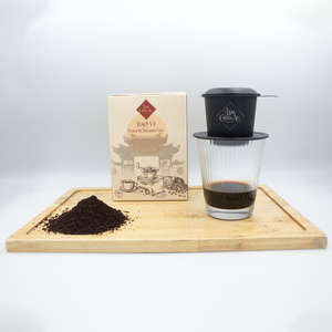 Lam Chan Au Café moulu, Café énergétique, Café Robusta torréfié original, Vente en gros, Grains, Usine du Vietnam - Product Image 1