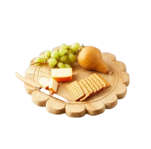 Customized <b>Shape</b> Fruits and Vegetable Cheese <b>Block</b> Brown <b>Shape</b> Exclusive Design Meat Fish Cheese Cheese Board Flat Butcher Board - Product Image 6