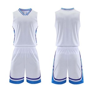 Uniforme de basket-ball de haute qualité en polyester 100%, meilleur design, vêtements de sport personnalisés pour l'extérieur, uniformes de basket-ball - Product Image 1