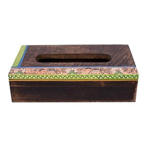 Handmade Luxury Wooden Tissue Box & Napkin Holder with European Design Decorative Lid for Bedroom Home Hotel & Restaurant Use - Product Image 3