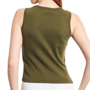 Débardeur Femme Sans Manches en Spandex/Coton Haute Qualité Écologique à Séchage Rapide et Anti-Humidité – Personnalisable, Idéal pour l'Été - Product Image 2