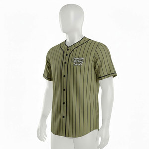 Wholesale 100% Polyester Baseball Jersey Softball Shirt Custom Sublimation Print Breathable High Quality Baseball Uniform - Product Image 3