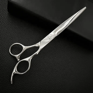 Ciseaux professionnels en acier inoxydable pour animaux de compagnie lame de coupe tranchante cisailles de grande taille pour chats et chiens ciseaux emballage personnalisé par KKZ - Product Image 2