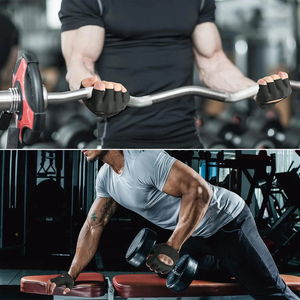 Fashionable Lightweight Breathable Grippers Ser Fit Hand Pads <b>Power</b> Grip Gym Weight Lifting Training To Wear Hand Grip Pad - Product Image 4