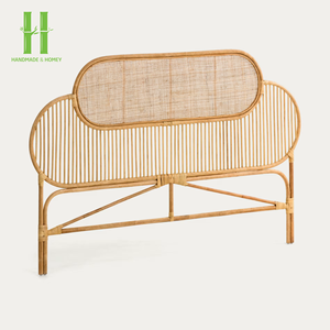Best Seller Rattan Bed with Simple <b>Headboard</b> Headbed <b>Panels</b> Use For Home And Hotel Furniture Factory Direct Rattan 2026 - Product Image 3