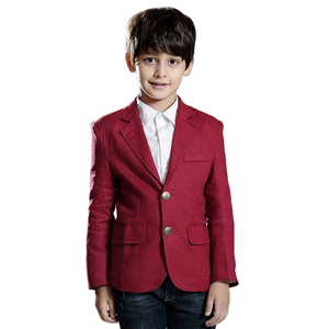 Blazer scolaire réversible en tricot respirant personnalisé pour garçons, option de logo brodé, toutes saisons - Product Image 3