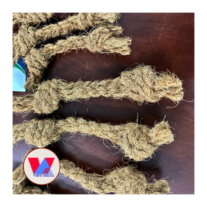 Juguete Interactivo para Perros de Cuerda de Coco con Doble Nudo, Juguete Masticable de Fibra de Coco Trenzada, Juego de Tira y Afloja de Varios Tamaños para Perros Pequeños/Medianos/Grandes - Product Image 1