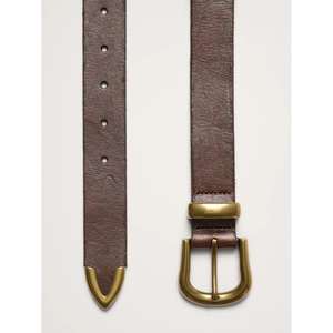 Ceinture de luxe pour homme en cuir véritable tendance, style formel, boucle en acier, imperméable, haute résistance, prix de gros - Product Image 5