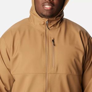 <b>Men's</b> <b>Long</b> Softshell Fleece Waterproof Reversible Winter Tactical Hunting Bomber <b>Jacket</b> Wholesale - Product Image 5