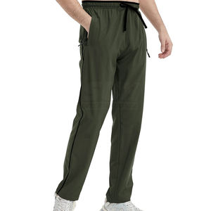 กางเกงขายาวผู้ชายทรงตรงสไตล์ลำลอง ผ้าฝ้าย 100% ระบายอากาศได้ดี ดีไซน์เฉพาะตัว รับผลิตตามแบบ สำหรับขายออนไลน์ - Product Image 1