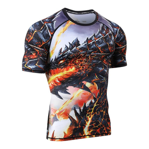 Professional Half Sleeve Rash Guard Durable <b>Compression</b> Sportswear Premium Manufacturer Bulk Orders - Product Image 6