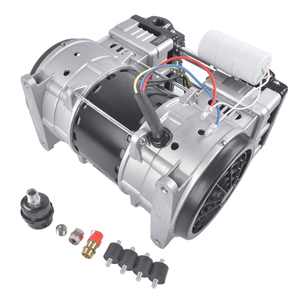 Compressore d'Aria Elettrico a Doppio Pistone 2HP 220V SP 9421 150PSI 6.40CFM 24L con Serbatoio Olio Lubrificante, Configurazione Portatile a Trasmissione Diretta 8 Bar - Product Image 3