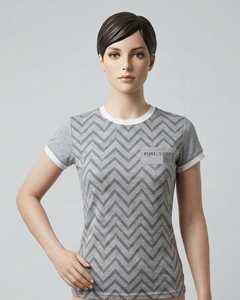 Women t shirt best quality fitness wear made in Pakistan women <b>top</b> - Product Image 1