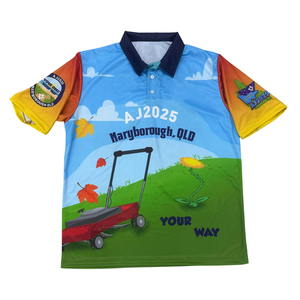 Men's <b>Black</b> Striped Golf <b>Polo</b> Shirt Short Sleeve Quick Dry Polyester Sporty <b>Polo</b> Collar Sublimation Print - Product Image 5