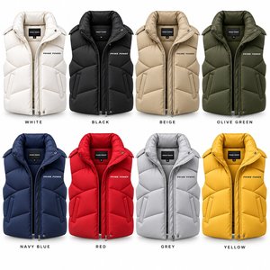 2026 <b>Women</b> <b>Puffer</b> Vest Quilted Padded Waistcoat Winter Sleeveless Jacket Insulated <b>Gilet</b> Warm Casual Outdoor Fashion - Product Image 4